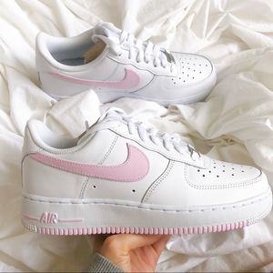 custom painted pink air force